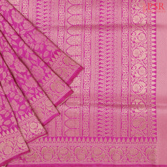 Rani Pink Summer Silk Saree