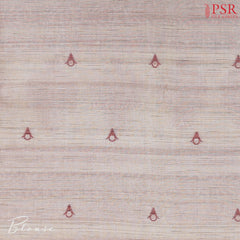 Brick Red Ghicha Tassar Saree