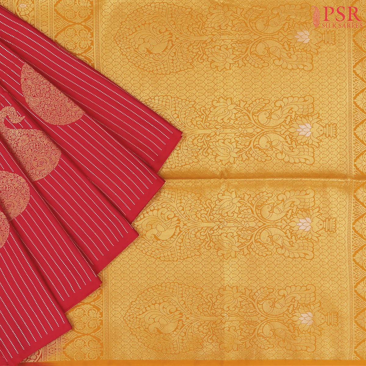 Red Soft Art Silk Saree