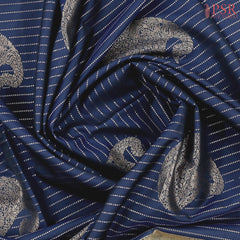 Dark Blue Soft Art Silk Saree