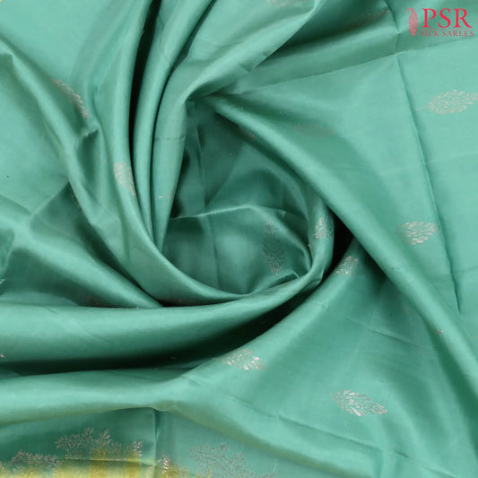 Aqua Pearl Soft Silk Saree