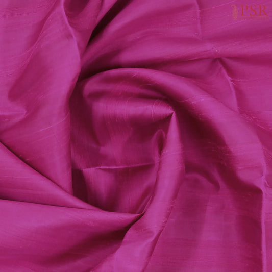 Magenta Jute Soft Silk Saree