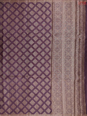 Syrup Brown Banaras Tussar Silk Saree