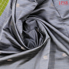 Grey Soft Art Silk Saree
