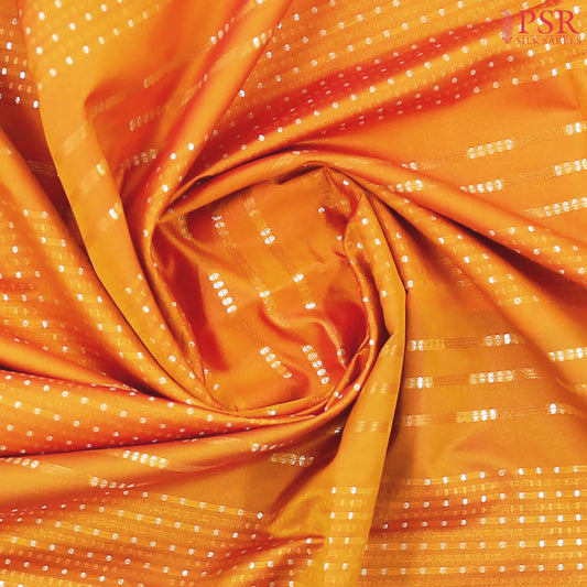 Tangerine Orange Soft Art Silk Saree