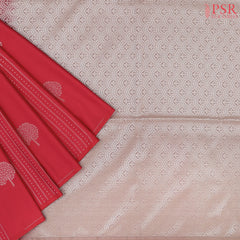 Red Soft Art Silk Saree