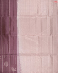 Mauve Taupe Soft Silk Saree