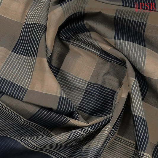 Tauep & Black Kanchi Cotton Saree