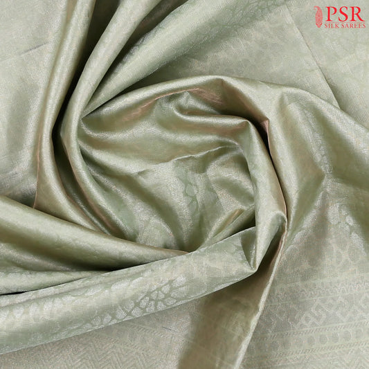 Tea Green Soft Tissue Silk Saree
