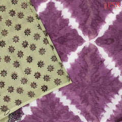 Sunset Purple Cotton Dress Material