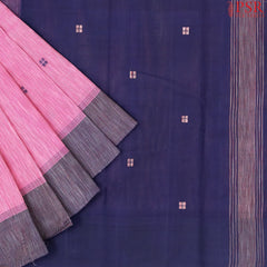 Pink Kanchi Cotton Saree