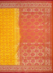 Yellow Summer Silk Saree