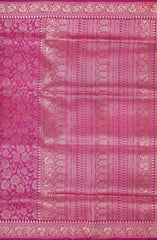 Rani Pink Summer Silk Saree