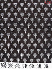 Black Cotton Dress Material