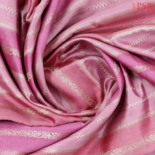 Kobi Pink Chiniya Silk Saree