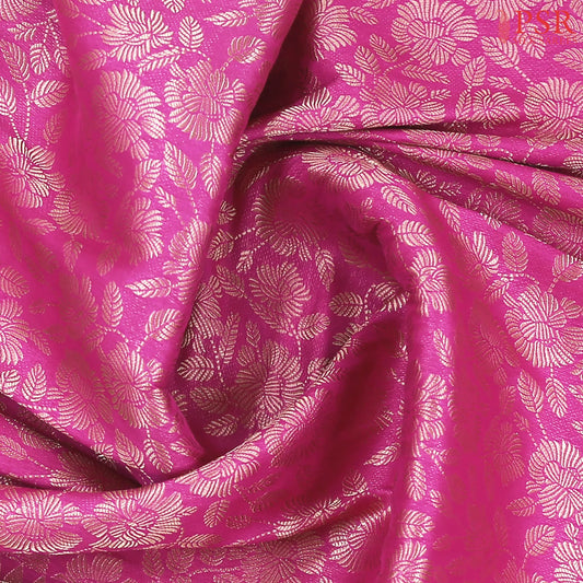 Rani Pink Summer Silk Saree