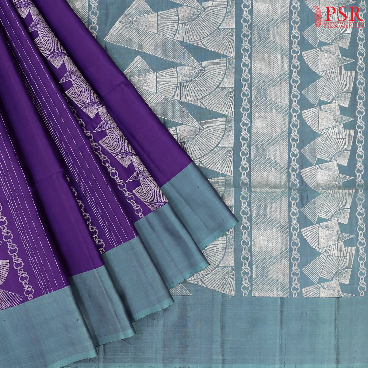 Violet Soft Silk Saree
