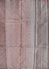Beaver Brown Banaras Tussar Silk Saree