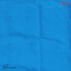 Parchment Yellow Pochampally Ikat Silk Saree