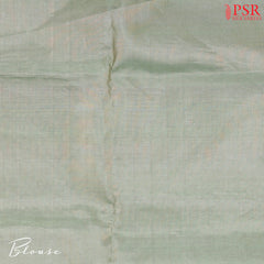 Tea Green Soft Tissue Silk Saree