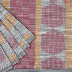 Grey Kovai Cotton Saree