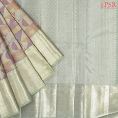 Multicolor Kanchipuram Jacquard Silk Saree