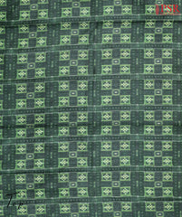 Dark Green Tassar Dress Material