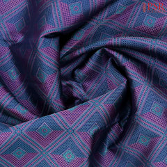 Navy Blue Kanchipuram Silk Saree