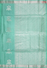 Pearl Aqua Soft Silk Saree