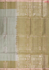 Light Khaki Soft Silk Saree