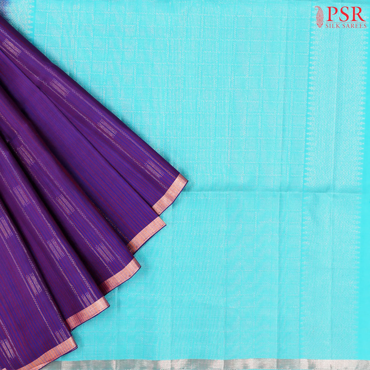 Spanish Violet Soft Silk Saree