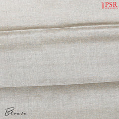 Royal Beige Kadhi Tussar Silk Saree