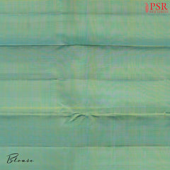 Light Blue Kanchipuram Silk Saree