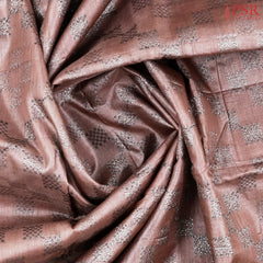 Beaver Brown Banaras Tussar Silk Saree