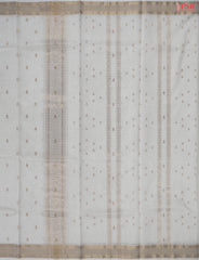 Off White Maheshwari Silk Cotton Saree