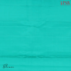 Navy Blue Kanchipuram Silk Saree