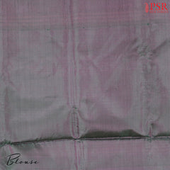 Canary Yellow Vazhainaar Silk Saree