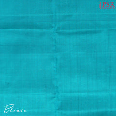 Teal Blue Soft Silk Saree