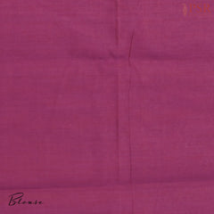 Mulberry Purple Kalakshetra Kovai Cotton Saree