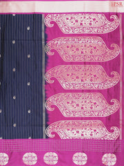 Midnight Blue Soft Art Silk Saree