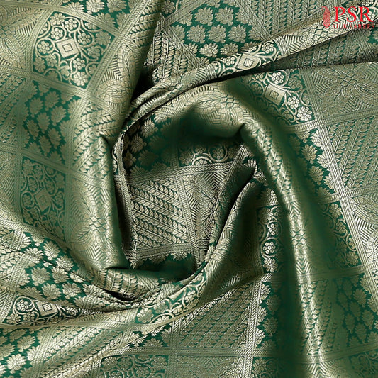 Emerald Green Summer Silk Saree