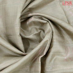 Light Khaki Soft Silk Saree
