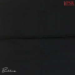 Black Rayon Dress Material