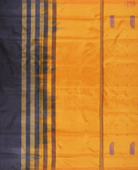 Charcoal Grey Vazhainaar Silk Saree