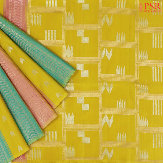 Tricolor Soft Silk Saree