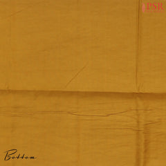 Mustard Yellow Semi Tassar Dress Material