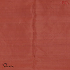 Dark Copper Red & Black Soft Silk Saree