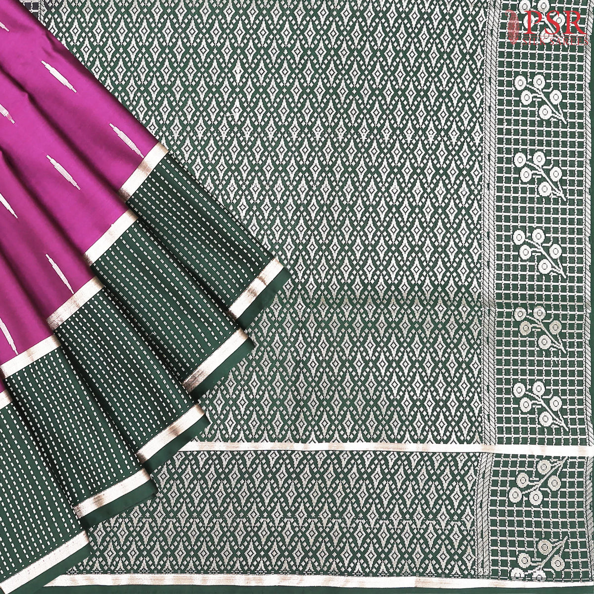 Boysenberry Purple Soft Art Silk Saree