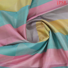 Multicolor Soft Silk Saree