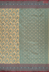 Tussar Beige Summer Silk Saree